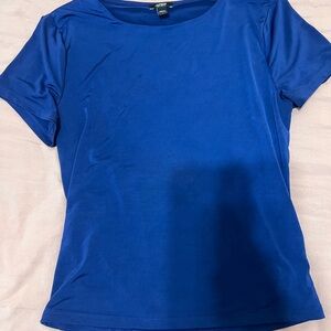 Express Royal Blue Short Sleeve Tee
